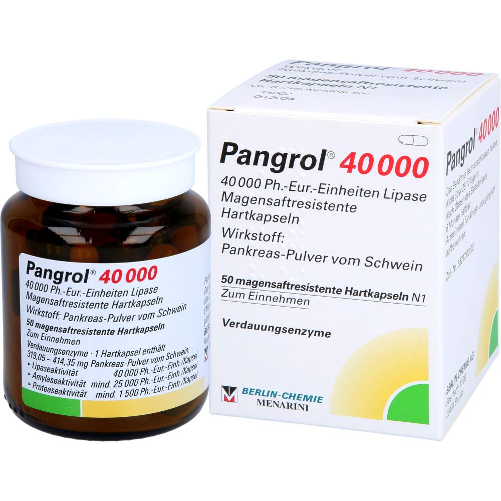 PANGROL 40.000 Hartkps.m.magensaftr.überz.Pell.