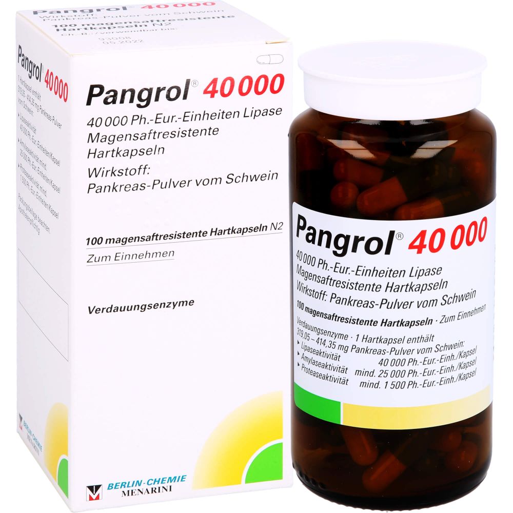 PANGROL 40.000 Hartkps.m.magensaftr.überz.Pell.