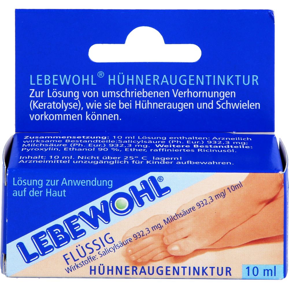 Lebewohl flüssig 10 ml