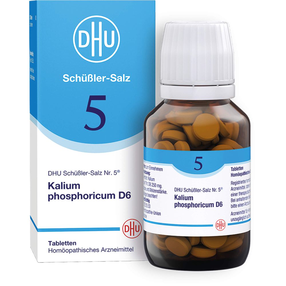 BIOCHEMIE DHU 5 Kalium phosphoricum D 6 Tabletten