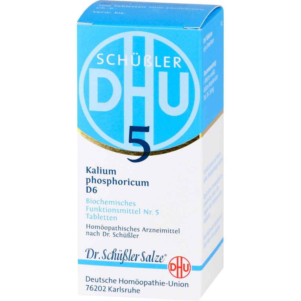 Biochemie Dhu 5 Kalium phosphoricum D 6 Tabletten 200 St