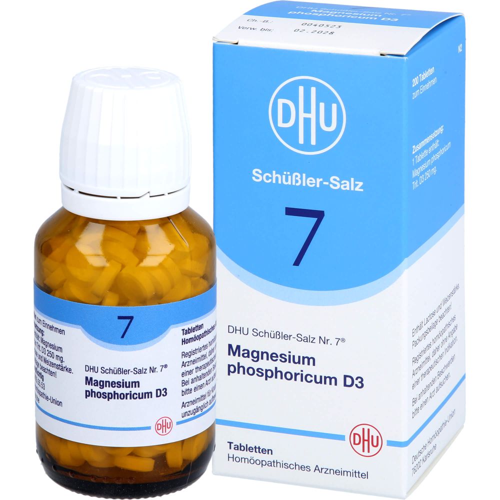 BIOCHEMIE DHU 7 Magnesium phosphoricum D 3 Tabl.