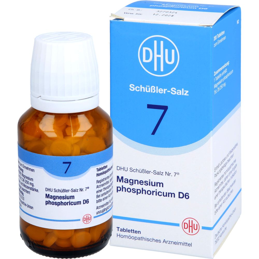 BIOCHEMIE DHU 7 Magnesium phosphoricum D 6 Tabl.