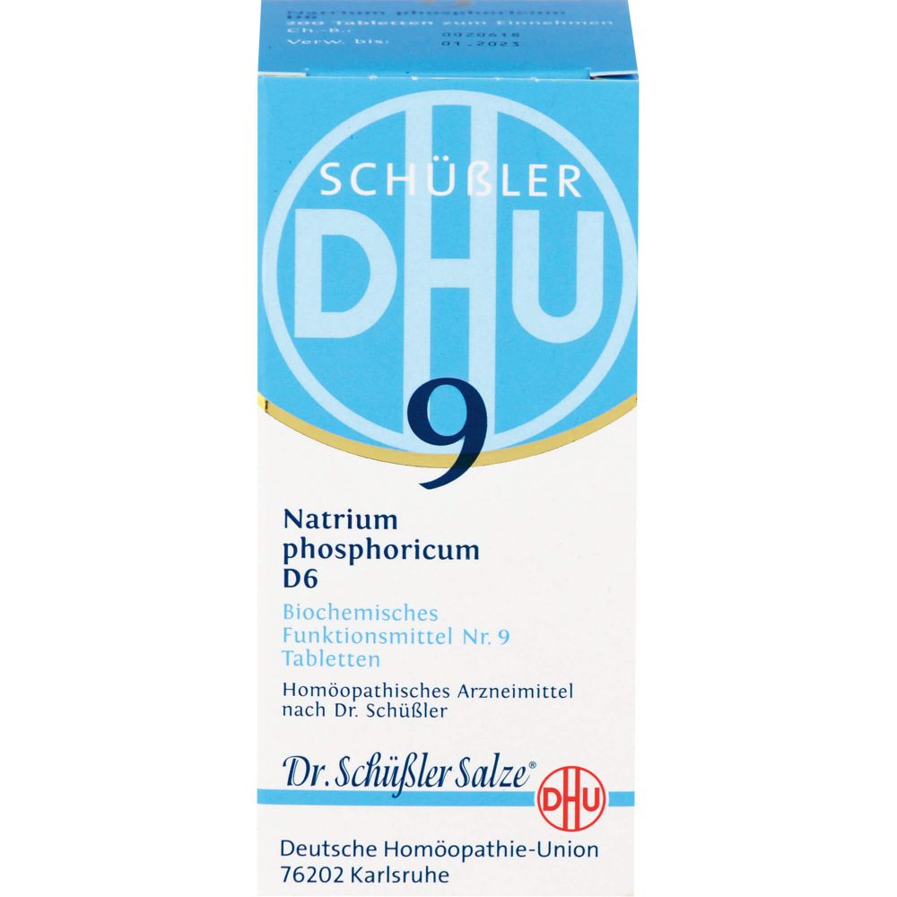 Biochemie Dhu 9 Natrium phosphoricum D 6 Tabletten 200 St