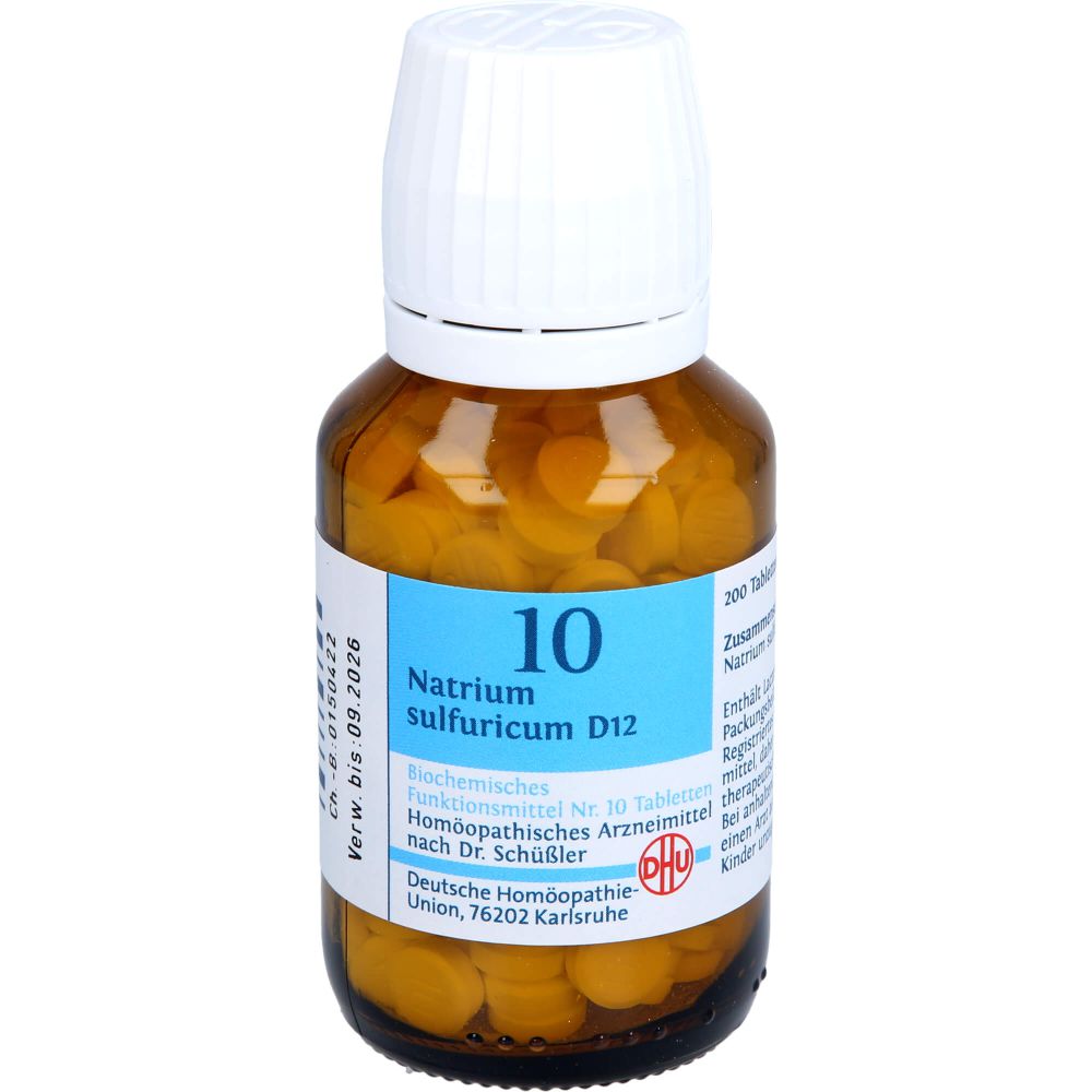 BIOCHEMIE DHU 10 Natrium sulfuricum D 12 Tabletten