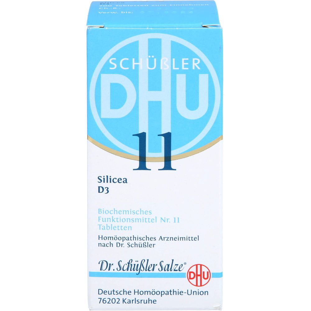 BIOCHEMIE DHU 11 Silicea D 3 Tabletten