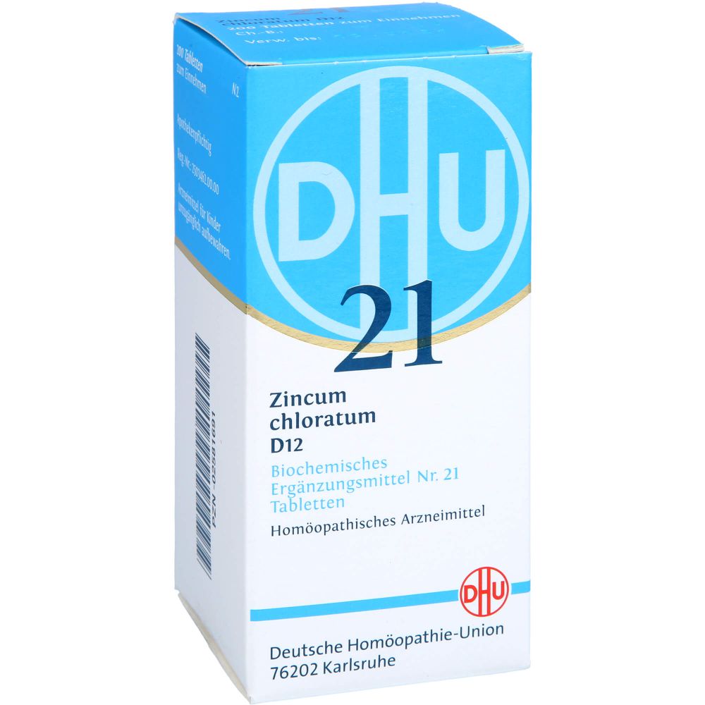 Biochemie Dhu 21 Zincum chloratum D 12 Tabletten 200 St