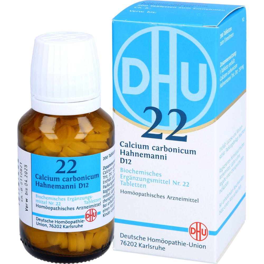 BIOCHEMIE DHU 22 Calcium carbonicum D 12 Tabletten