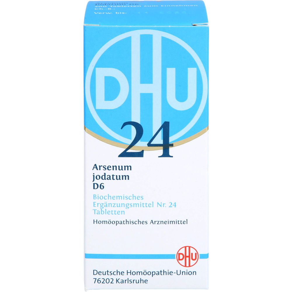 BIOCHEMIE DHU 24 Arsenum jodatum D 6 Tabletten