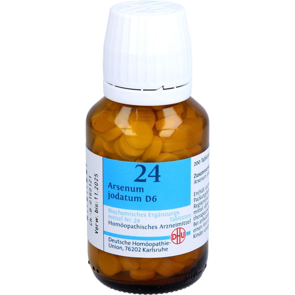 BIOCHEMIE DHU 24 Arsenum jodatum D 6 Tabletten