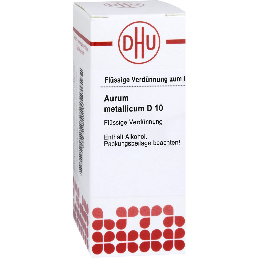 Aurum Metallicum D 10 Dilution 20 ml