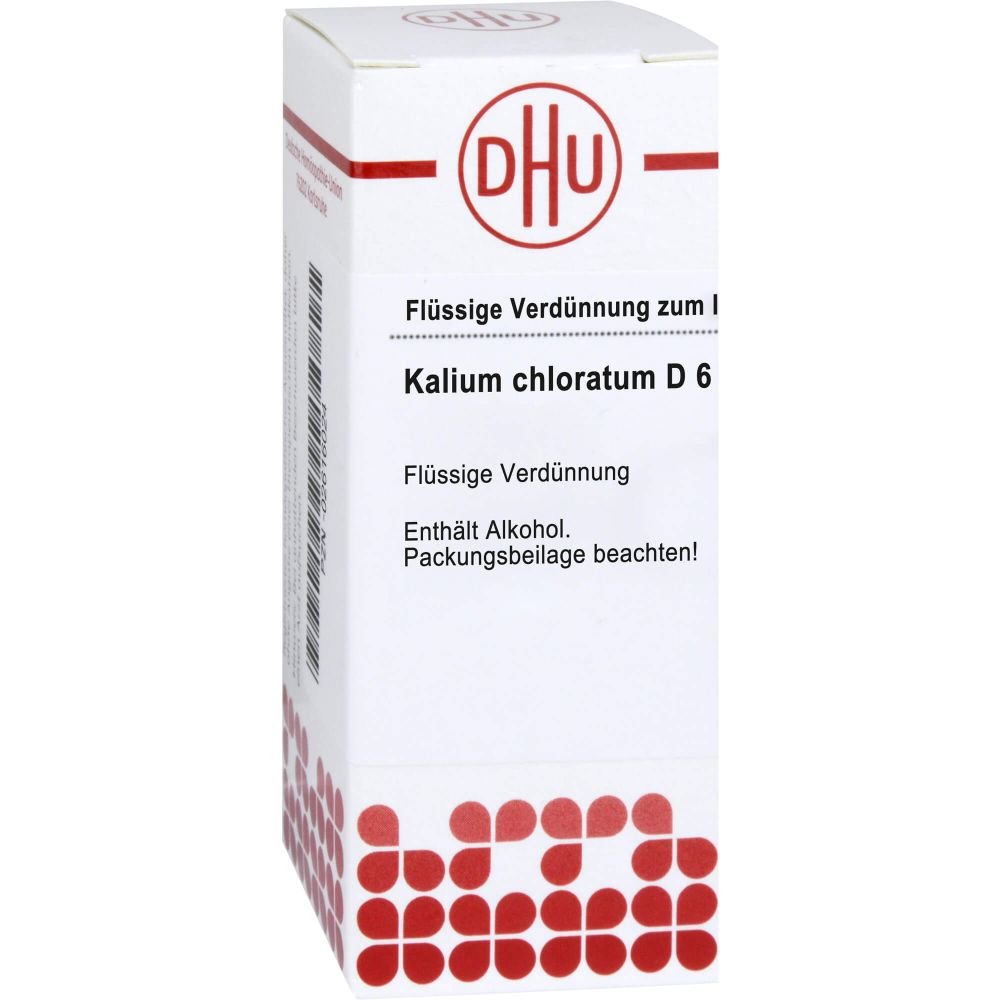 Kalium Chloratum D 6 Dilution 20 ml 20 ml