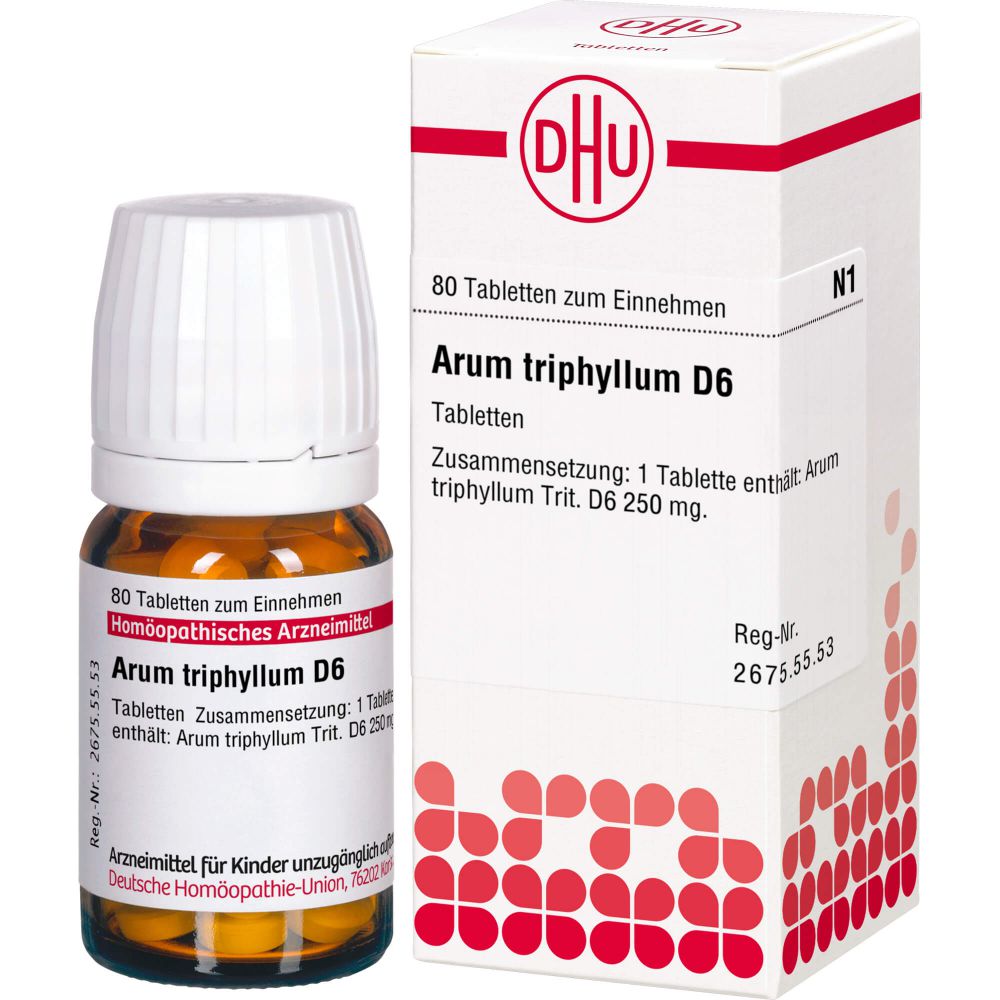 Arum Triphyllum D 6 Tabletten 80 St