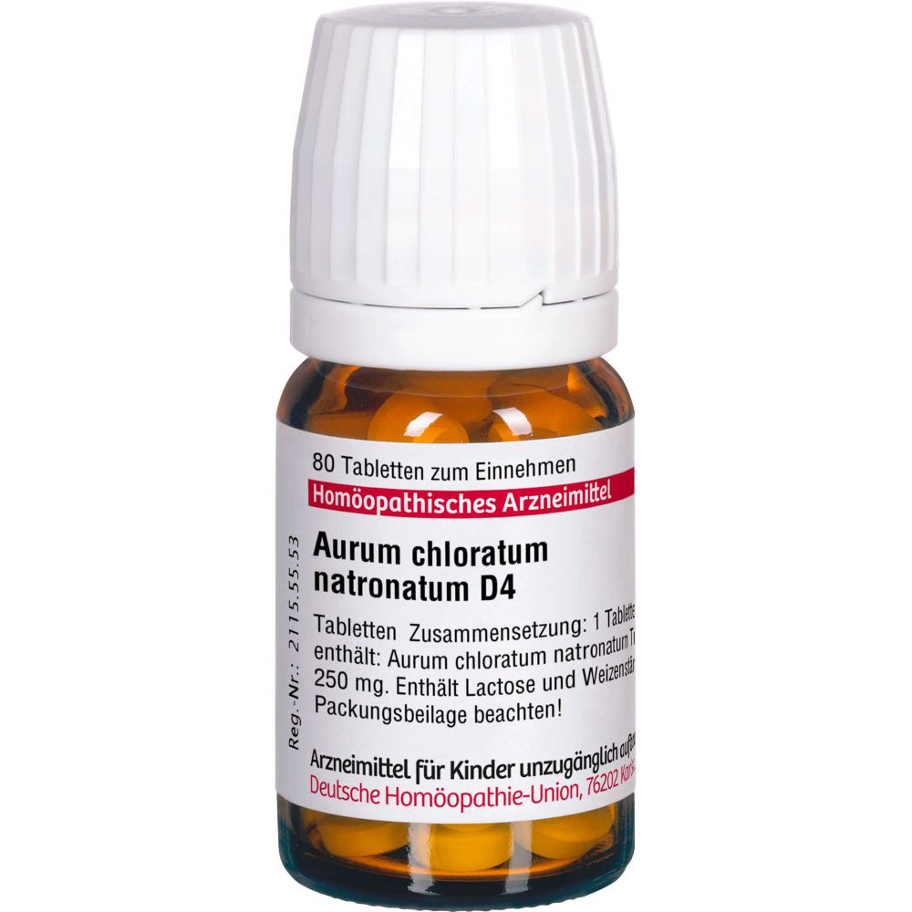 AURUM CHLORATUM NATRONATUM D 4 Tabletten