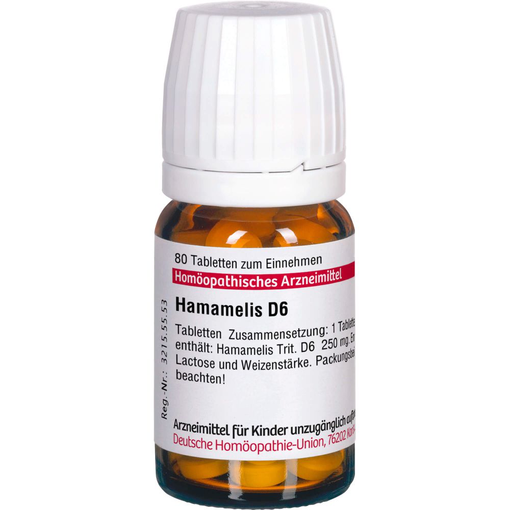 Hamamelis D 6 Tabletten 80 St 80 St