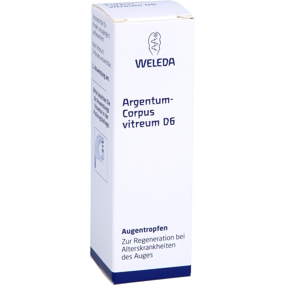 Weleda ARGENTUM CORPUS Vitreum D 6 Augentropfen