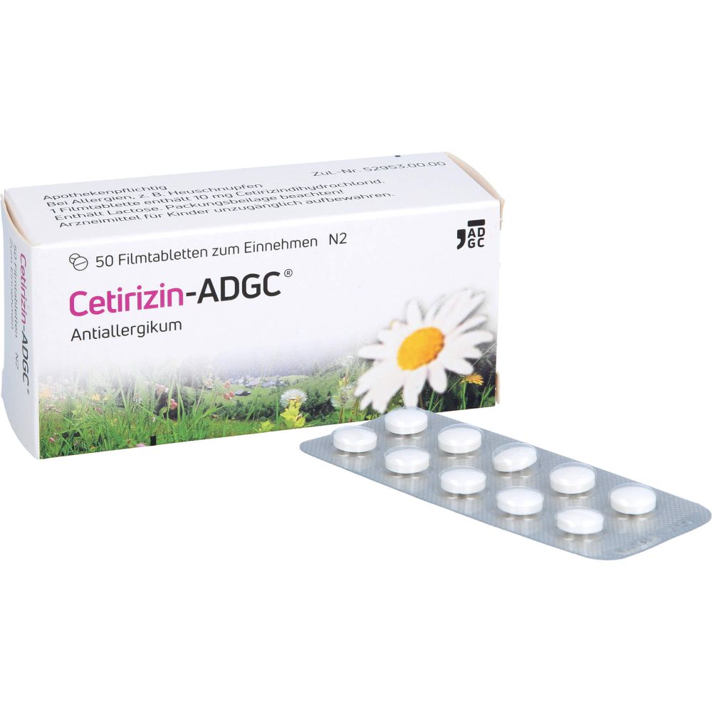 CETIRIZIN ADGC Filmtabletten