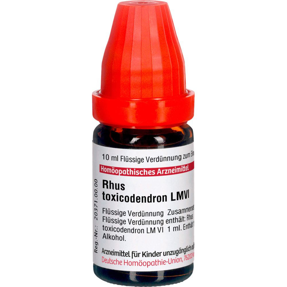 Rhus Toxicodendron Lm Vi Dilution 10 ml