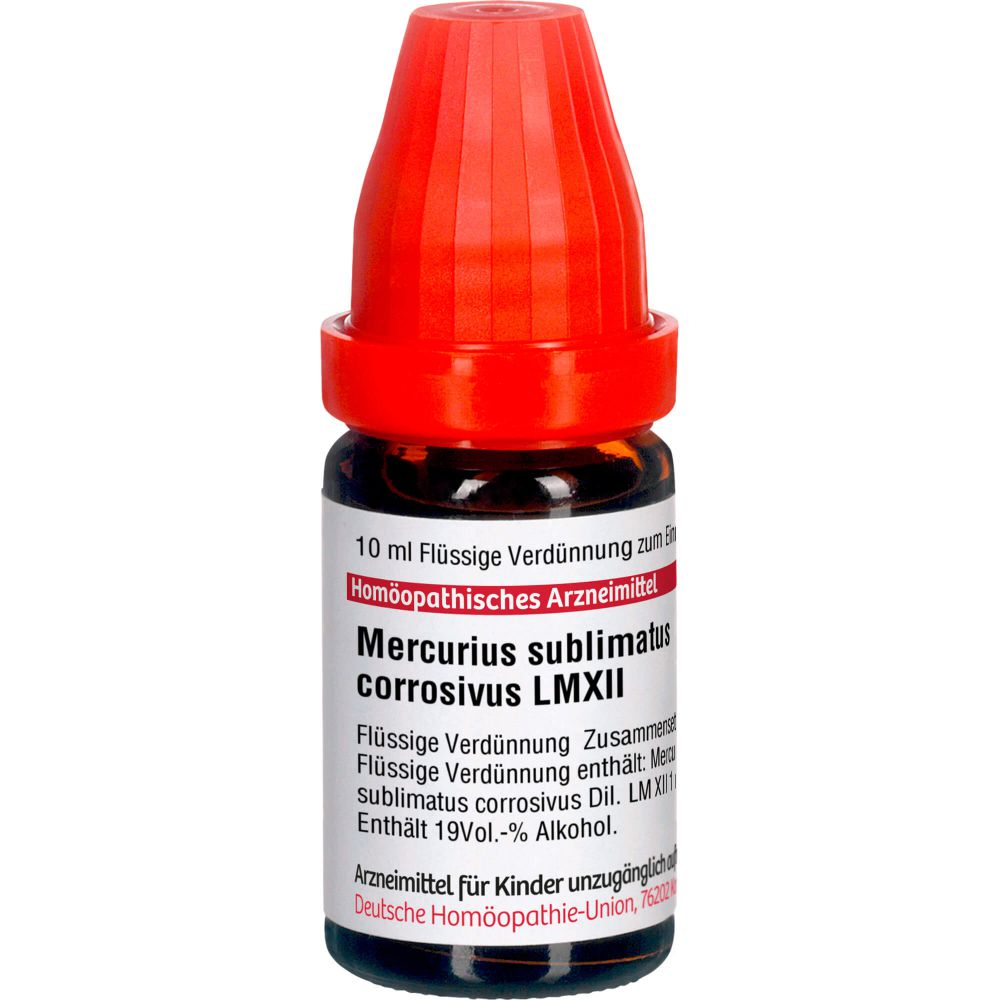 MERCURIUS SUBLIMATUS corrosivus LM XII Dilution