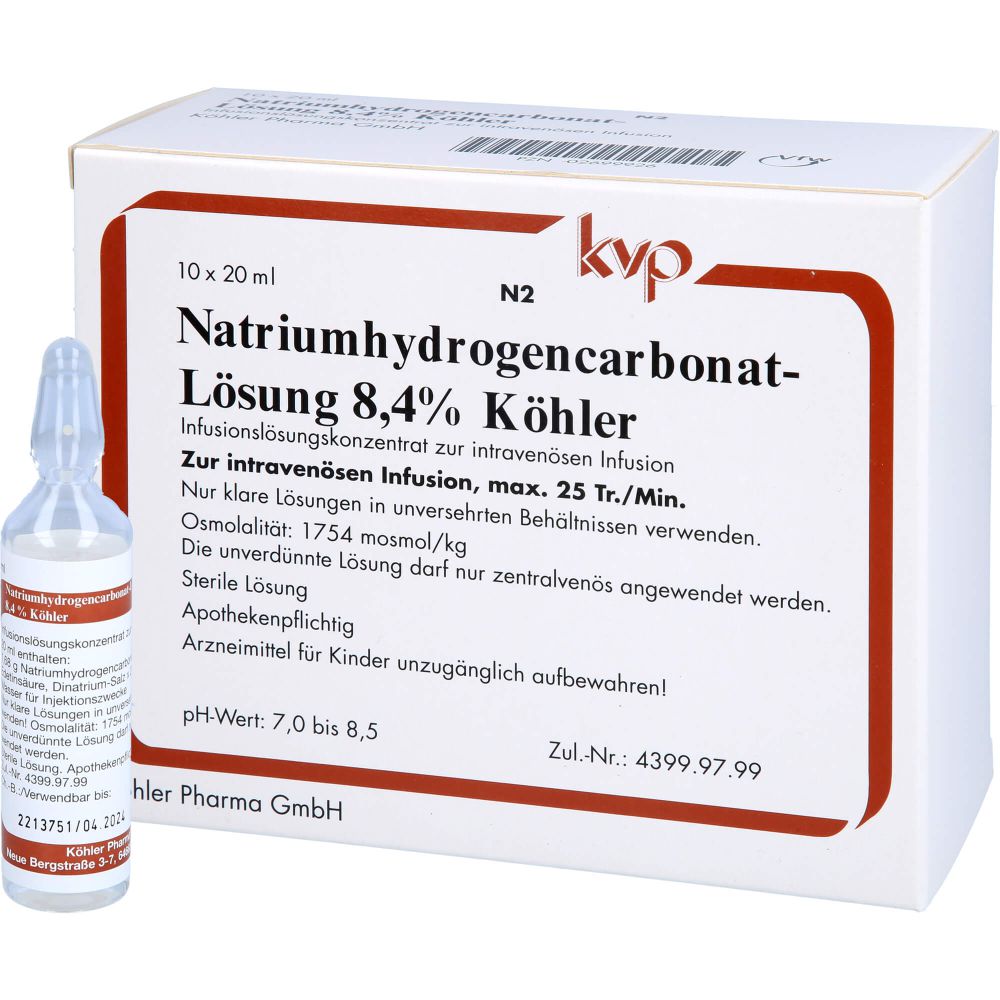 NATRIUMHYDROGENCARBONAT-Lösung 8,4% Köhler