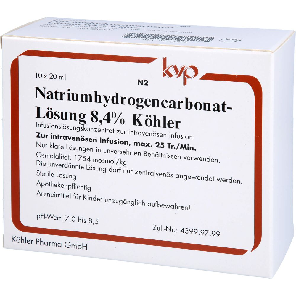 NATRIUMHYDROGENCARBONAT-Lösung 8,4% Köhler