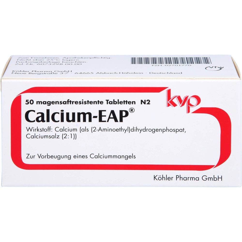 CALCIUM EAP magensaftresistente Tabletten