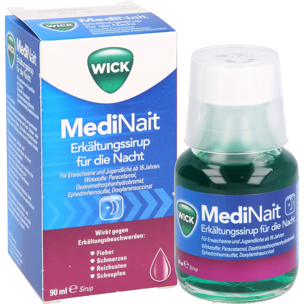 WICK MediNait Erkältungssirup für die Nacht 90ml