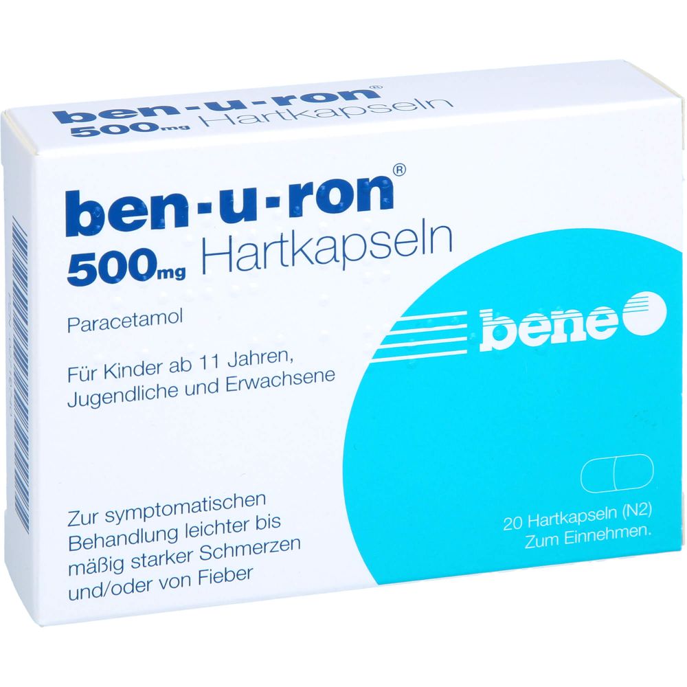 BEN-U-RON 500 mg Kapseln