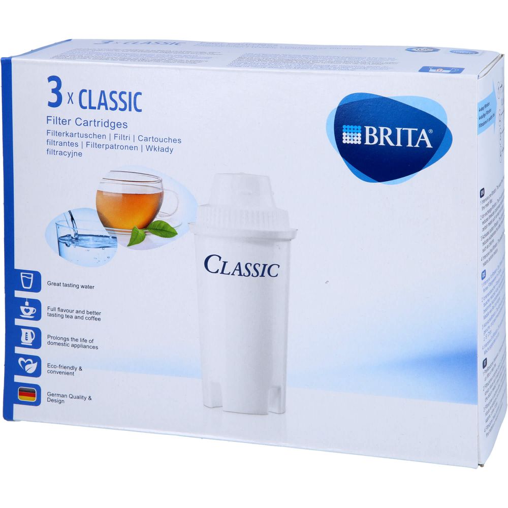 BRITA Filter Classic Pack 3 3 St - Wasseraufbereitung - Reise und  Reiseapotheke - Arzneimittel - pharmaphant