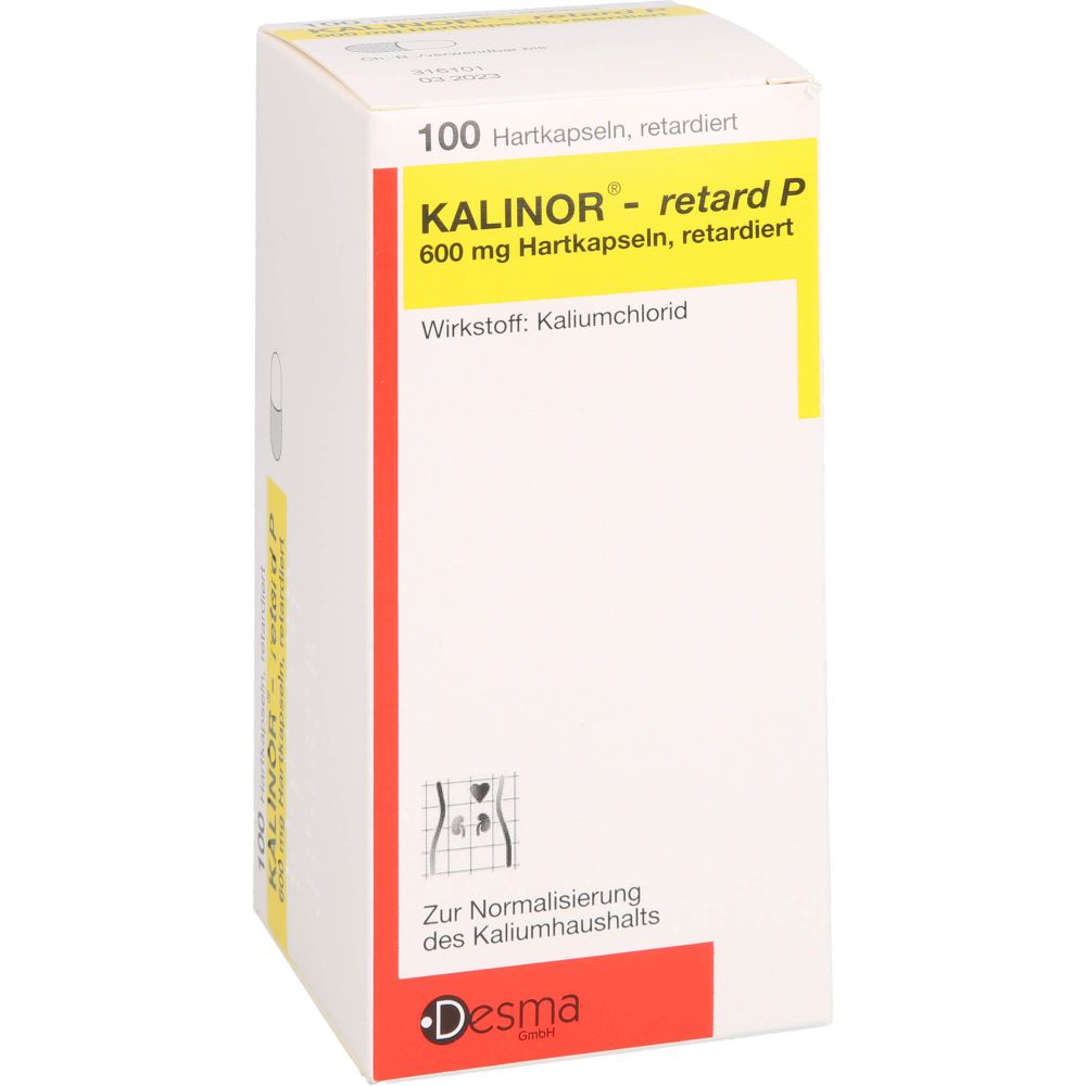KALINOR retard P 600 mg Capsule tari