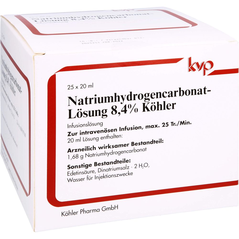 NATRIUMHYDROGENCARBONAT-Lösung 8,4% Köhler