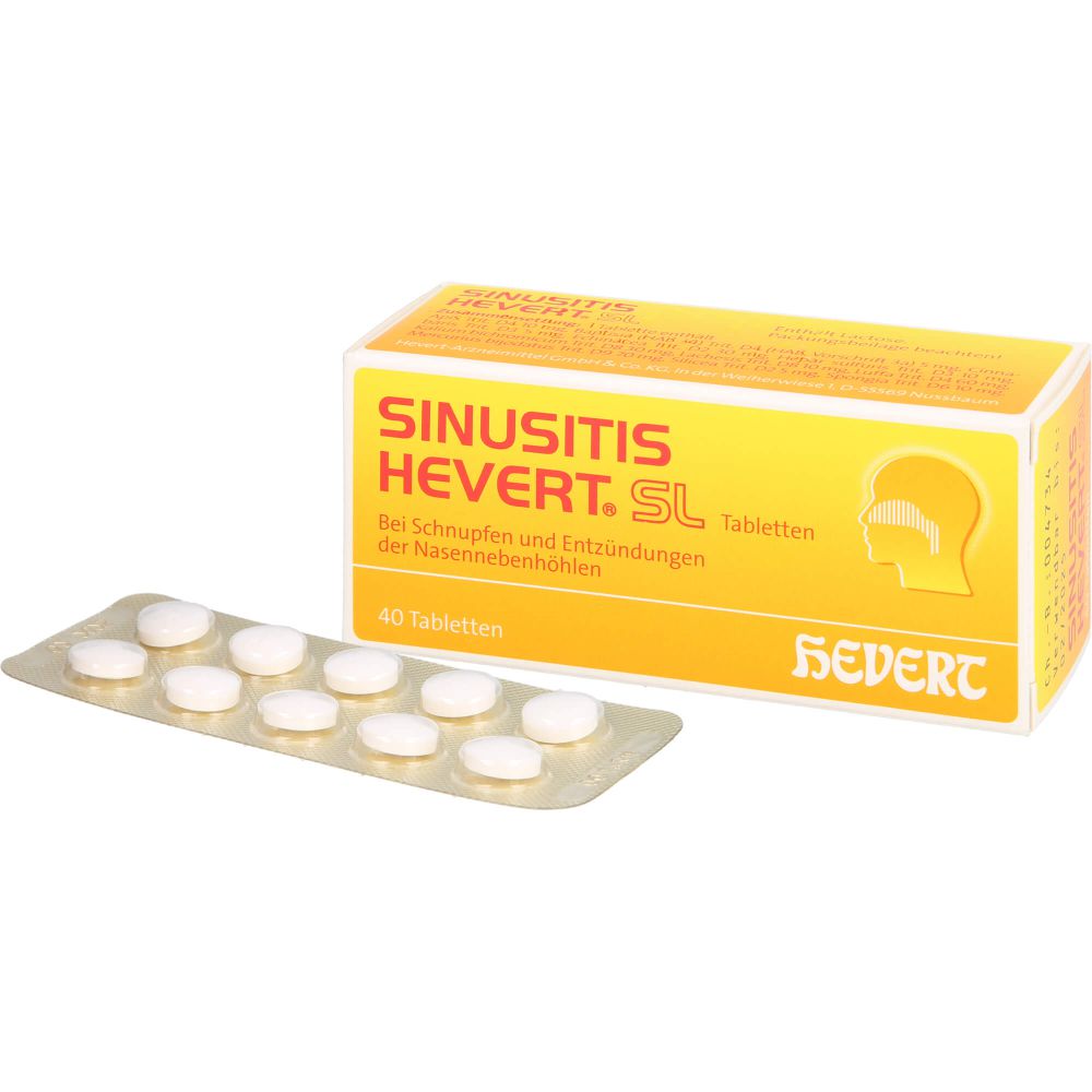 SINUSITIS HEVERT SL Tabletten