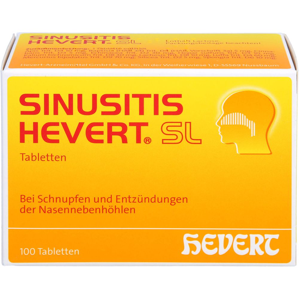 SINUSITIS HEVERT SL Tabletten