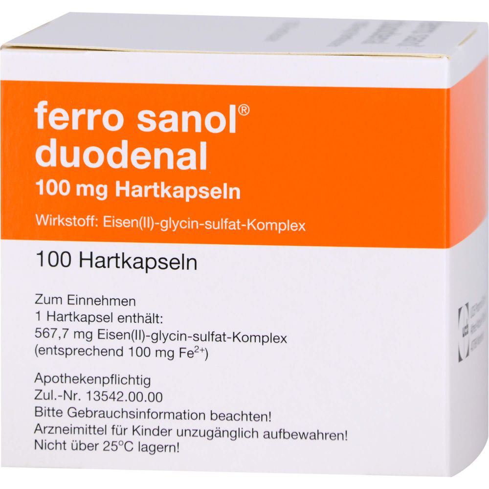 FERRO SANOL duodenal Hartkaps.m.msr.überz.Pell.