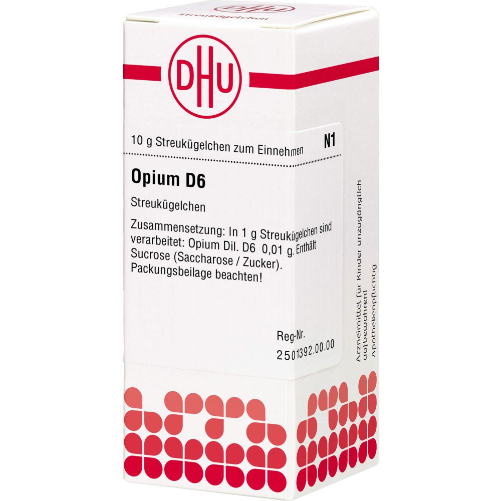 Opium D 6 Globuli 10 g