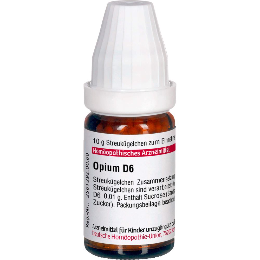 Opium D 6 Globuli 10 g