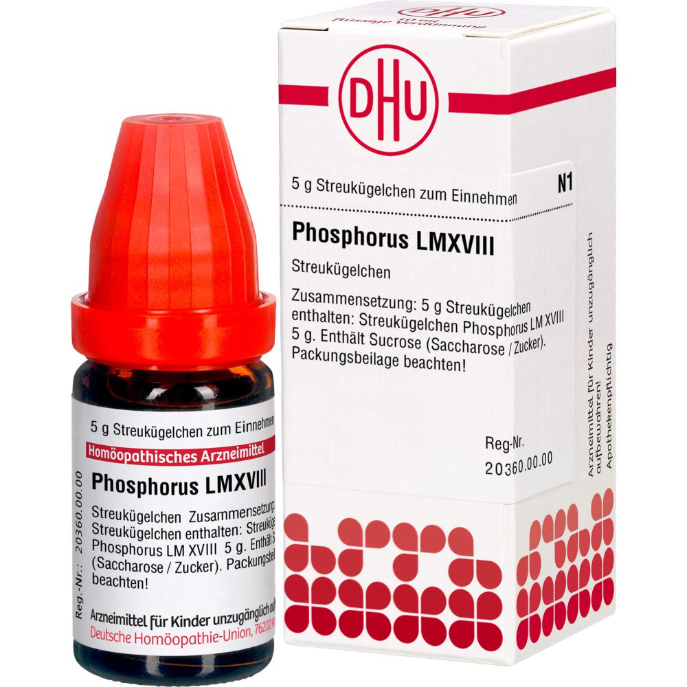 Phosphorus Lm Xviii Globuli 5 g