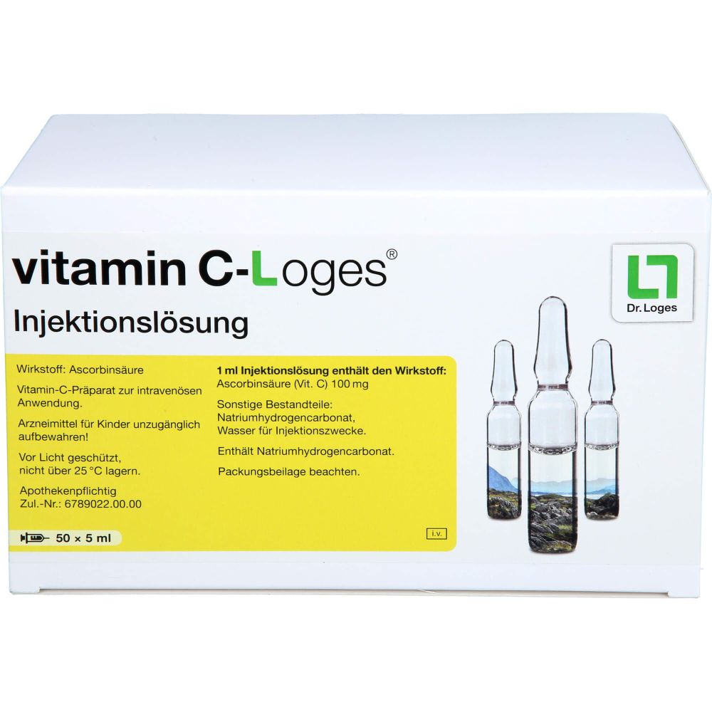 Vitamin C-Loges Injektionslösung 250 ml