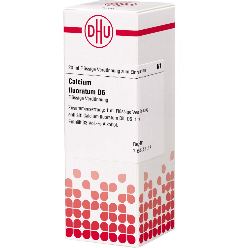 Calcium Fluoratum D 6 Dilution 20 ml 20 ml