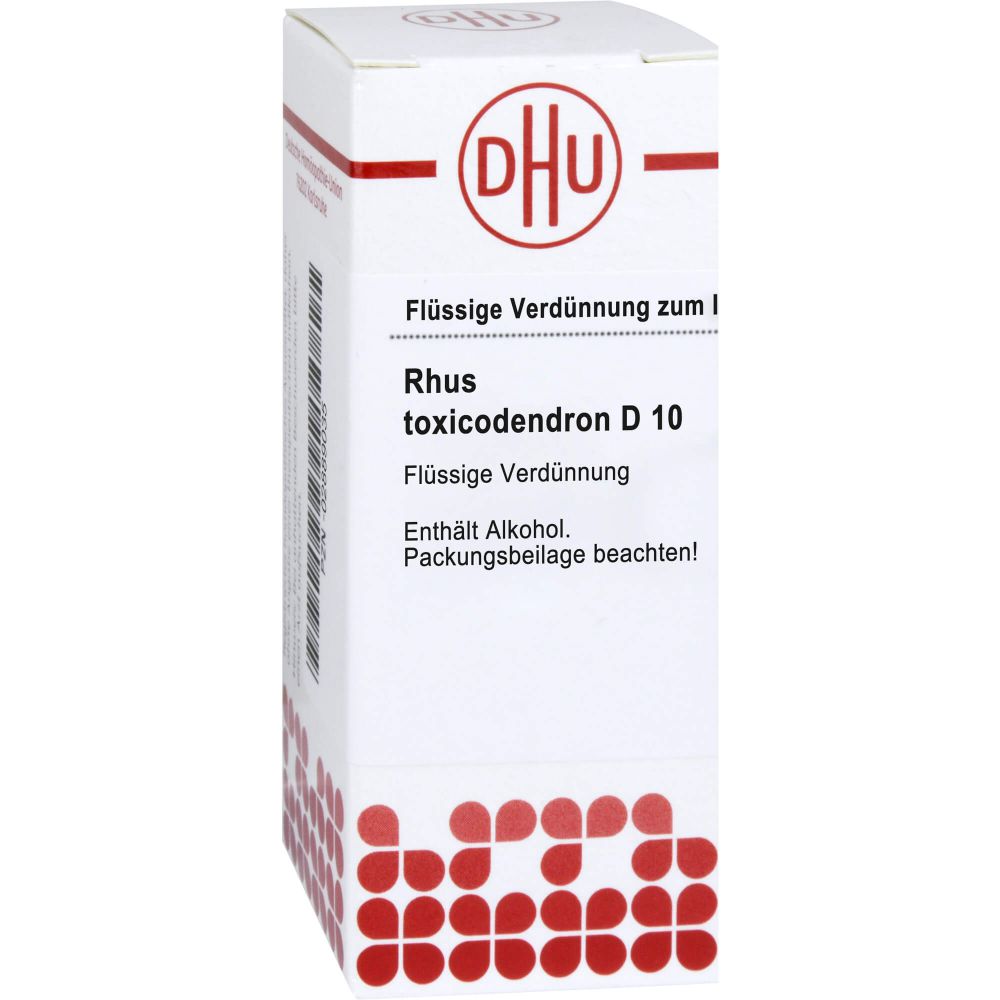 RHUS TOXICODENDRON D 10 Dilution