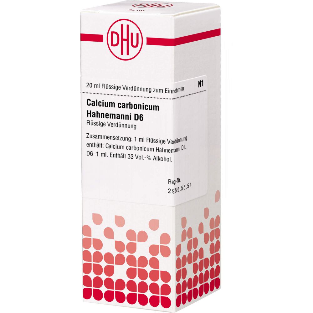 Calcium Carbonicum Hahnemanni D 6 Dilution 20 ml