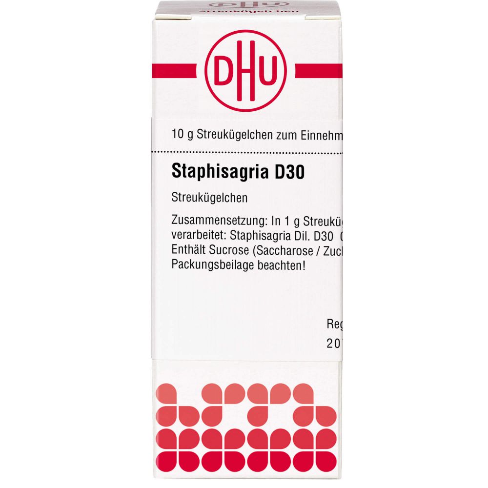 Staphisagria D 30 Globuli 10 g