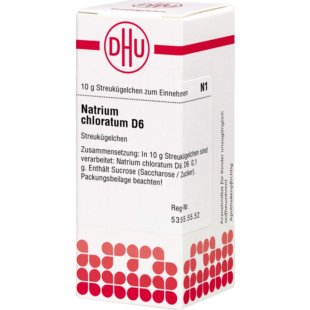 Natrium Chloratum D 6 Globuli 10 g