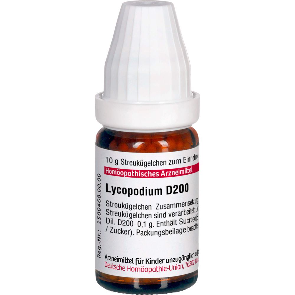 Lycopodium D 200 Globuli 10 g