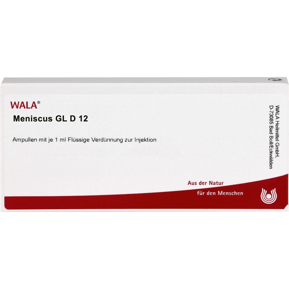 Wala Meniscus Gl D 12 Ampullen 10 ml 10 ml