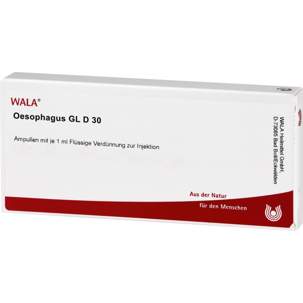 WALA OESOPHAGUS GL D 30 Ampullen