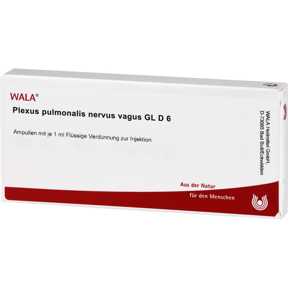 Wala Plexus Pulmonalis Nervus vagus Gl D 6 Ampullen 10 ml