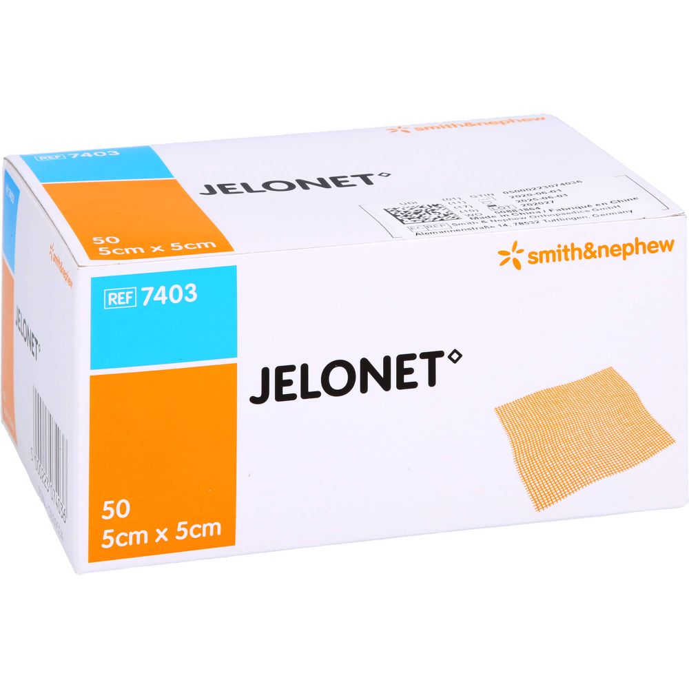 JELONET Paraffingaze 5x5 cm steril Peelpack