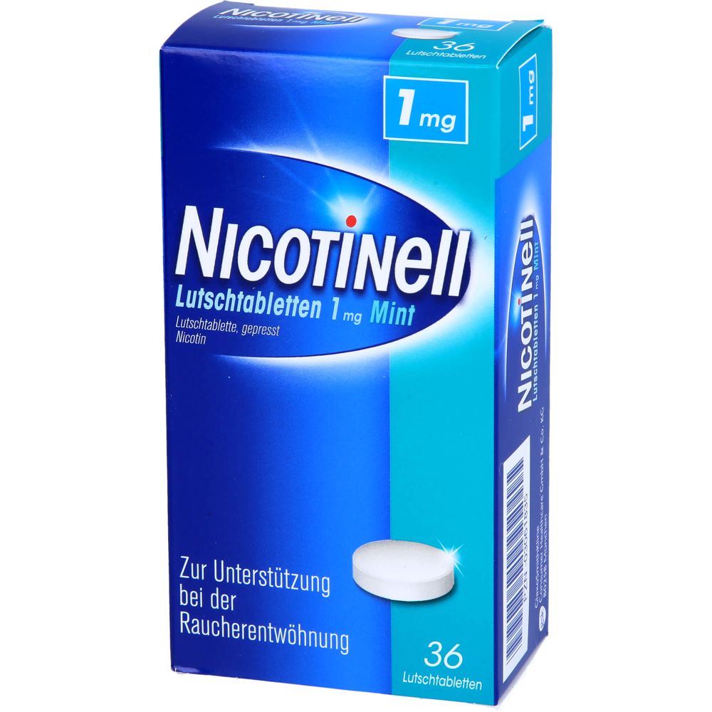 Nicotinell Lutschtabletten 1 mg Mint 36 St