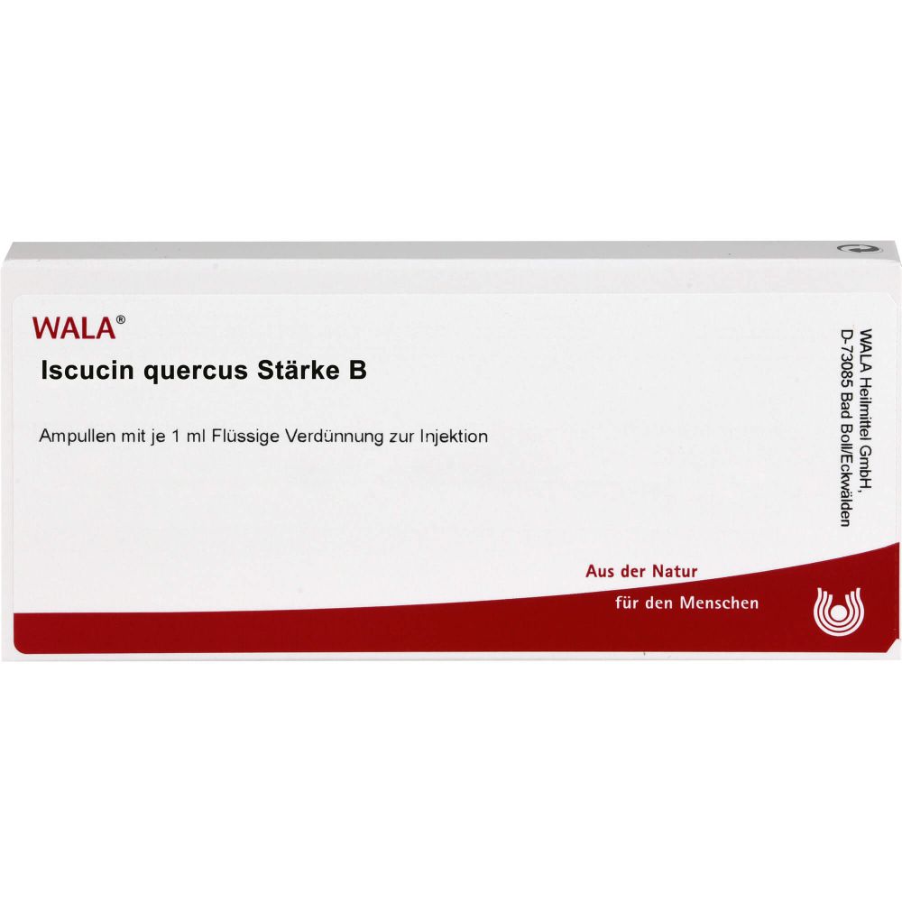 WALA ISCUCIN quercus Stärke B Ampullen